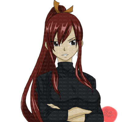 Erza Scarlet laurachan fairy tail - png grátis