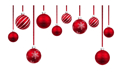 christmas balls-deco---jul kulor - PNG gratuit