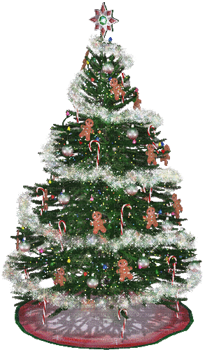 Christmas tree - GIF animasi gratis