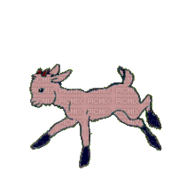 Goat Kick - GIF animate gratis