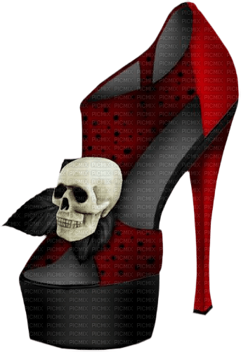 Gothic.Shoes.Chaussures.Red.Victoriabea - darmowe png