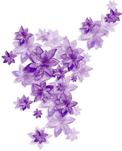 Flowers.Purple - gratis png