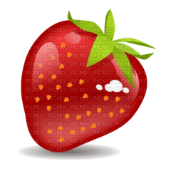 Strawberry emoji - zdarma png