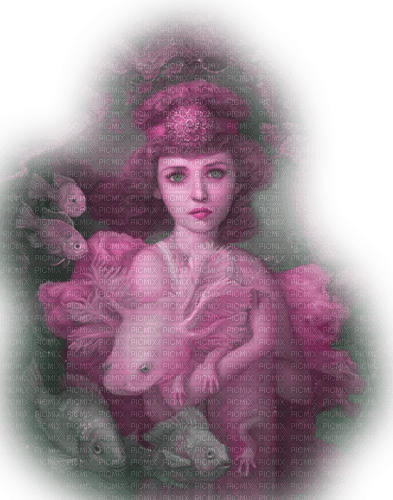 fantasy woman art girl dolceluna mermaid purple - png gratis