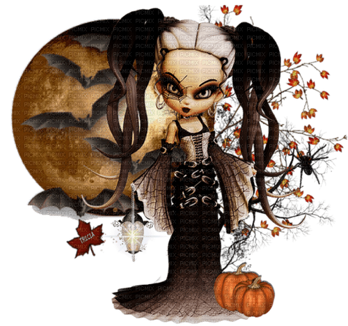 gothic cookies doll  by nataliplus - Free PNG