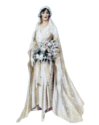 dama novia vintage dubravka4 - PNG gratuit