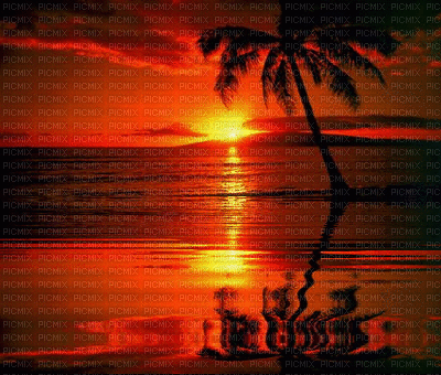 fond sunset bp - GIF animado grátis