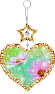 gold n diamond heart pendant - 無料のアニメーション GIF