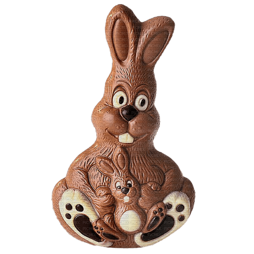 Easter Chocolate Bunny, Adam64 - 免费PNG