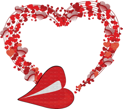 Kaz_Creations Love Heart Valentines - ingyenes png