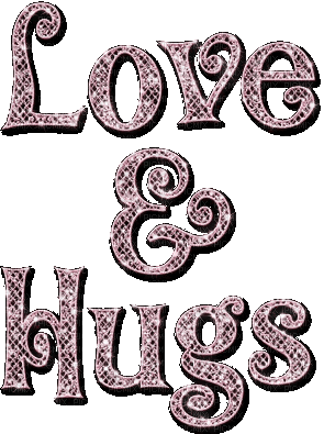 love & hugs - Бесплатный анимированный гифка