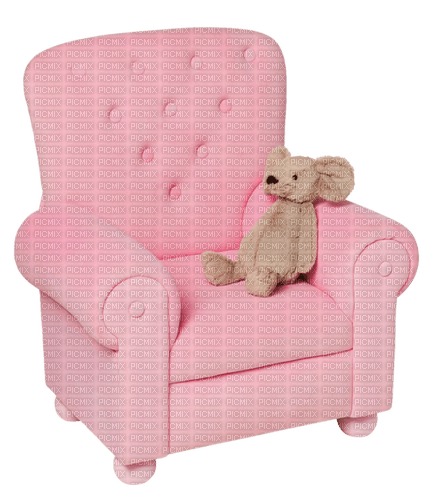 Fauteuil Rose Sourie Brun:) - Free PNG