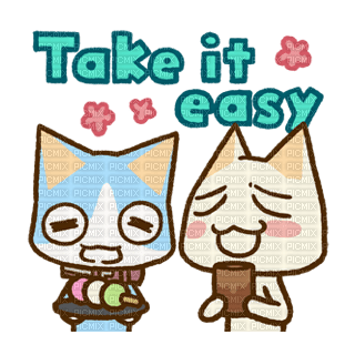 take it easy - PNG gratuit