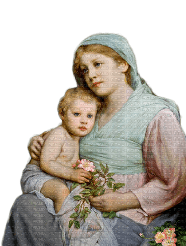 mother with child milla1959 - δωρεάν png