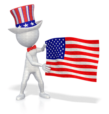 Kaz_Creations America 4th July Independance Day American - безплатен png