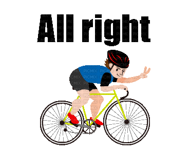 bike man - Animovaný GIF zadarmo