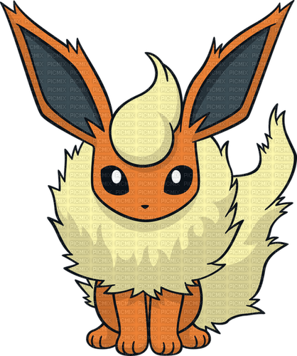 pokemon flareon - png gratuito