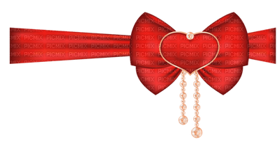 Kaz_Creations Valentine Deco Love Hearts Ribbons Bows - darmowe png
