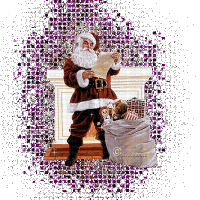 Weihnachtsmann - Bezmaksas animēts GIF