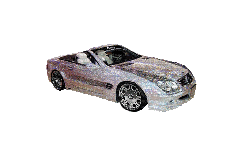 glitter car - GIF animado gratis