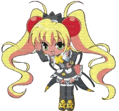 magical girl rion-chan kanna chibi - png gratis