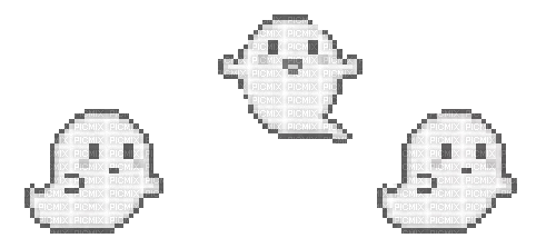 ghosts - Bezmaksas animēts GIF