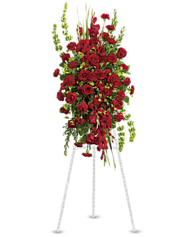 Kaz_Creations Deco Flowers Colours Sympathy Spray - PNG gratuit