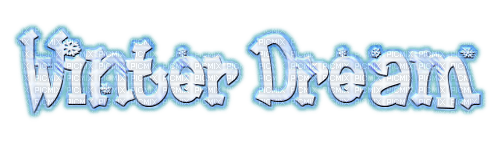 Winter Dream Text - Bogusia - Free PNG