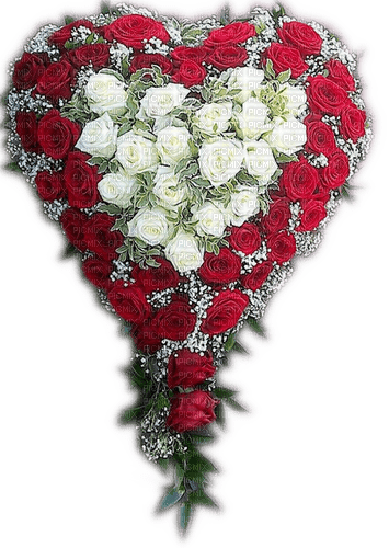 Rena Herz Blumen - kostenlos png