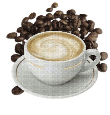 cafe kaffee coffee cup tasse beans - png ฟรี