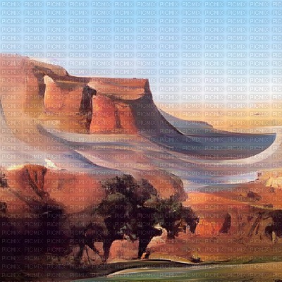 American Canyon Mountain Landscape - фрее пнг