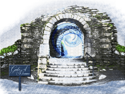 Fantasy Gate of Dreams creative - Free PNG