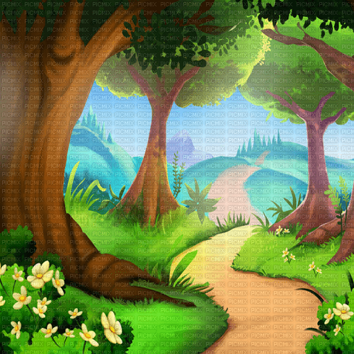 Y.A.M._Fantasy tales background - 免费PNG