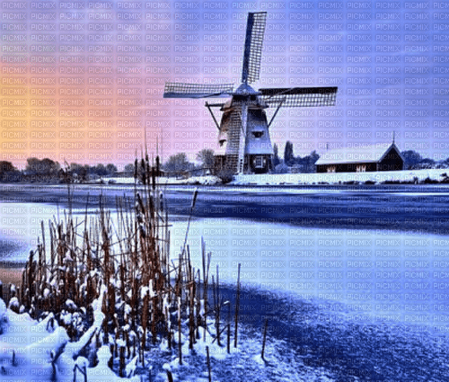 Winter Holland - ilmainen png