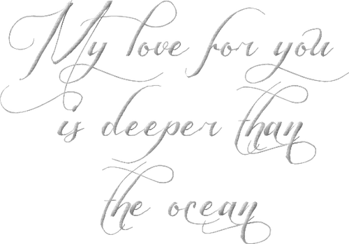 my love for you/words - Free PNG