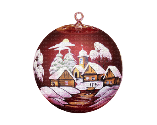 Boule de Noël - δωρεάν png