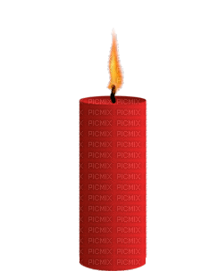 Rote Kerze - Besplatni animirani GIF