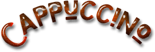 soave text cappuccino coffee brown - png gratis