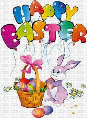 Happy easter - png ฟรี