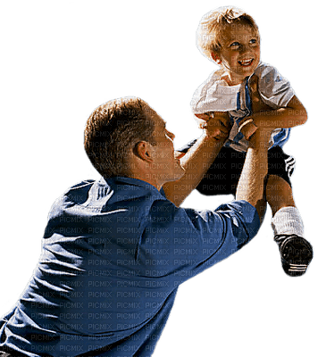 Kaz_Creations Man Homme  Child Father Family - 無料png