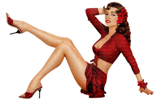Pin up Girl - 無料png