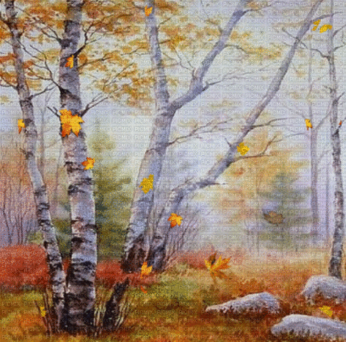 animated autumn background - Ilmainen animoitu GIF