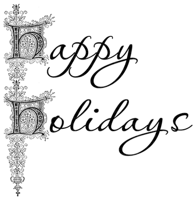 Happy Holidays - bezmaksas png