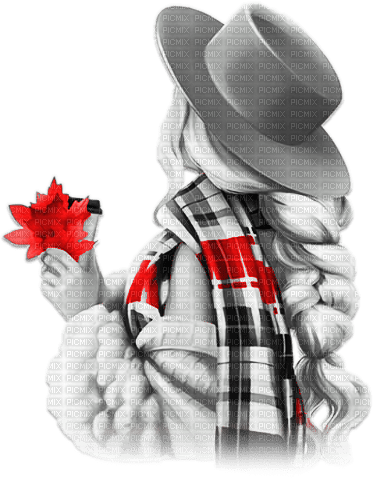 soave woman fashion autumn hat   black white red - darmowe png