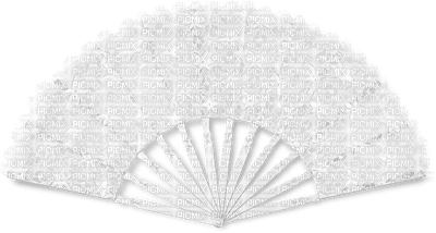 minou-decoration-deco-white lace fan-vit spets solfjäder- ventilatore - Free PNG
