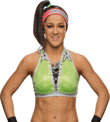 Kaz_Creations Wrestling Diva Woman Femme Wrestler Bayley - png gratis