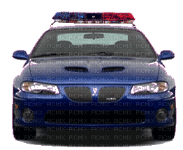 police car bp - Gratis animeret GIF