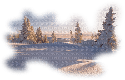 Winter paysage - бесплатно png