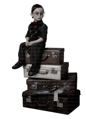 child suitcase bp - 免费PNG