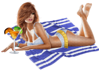 woman beach bp - png gratuito